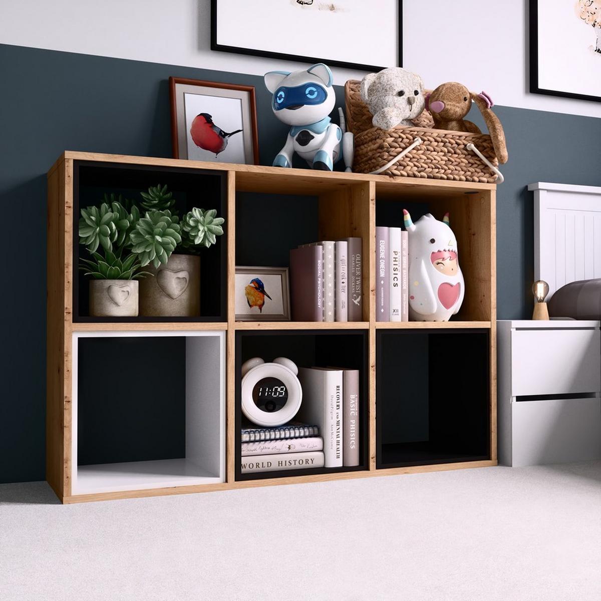 BÜCHERREGAL Artisan 110/75/30 - Eiche Artisan, Holzwerkstoff (110/75/30cm) - RAUMHIRSCH FURNITURE