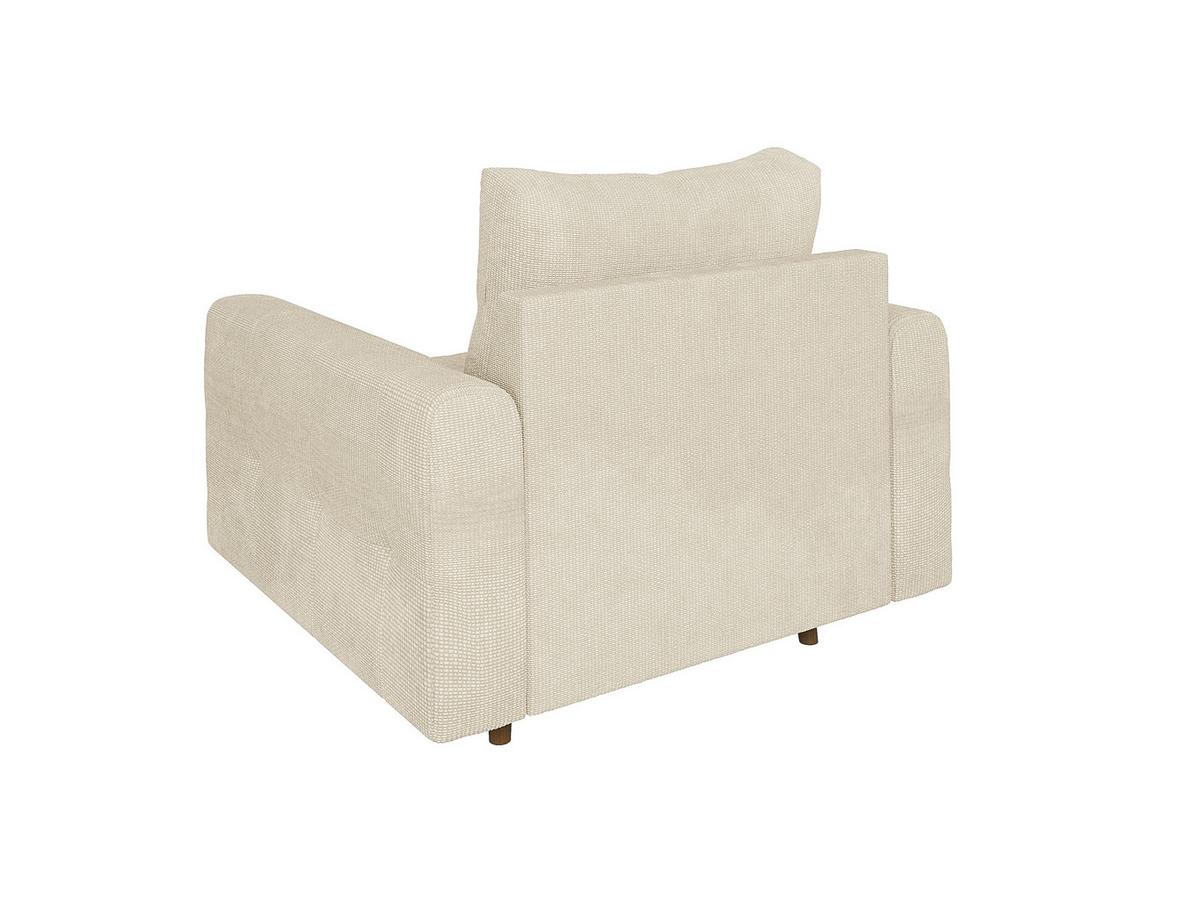 SESSEL Sigurd Beige Chenille - Beige/Braun, Holz/Textil (97/81/93cm) - S-Style Möbel