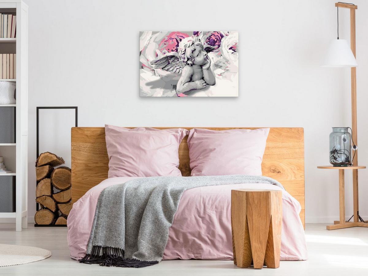 MALEN NACH ZAHLEN 50/40 cm - Multicolor, Textil (1.4/40cm) - KUNSTLOFT