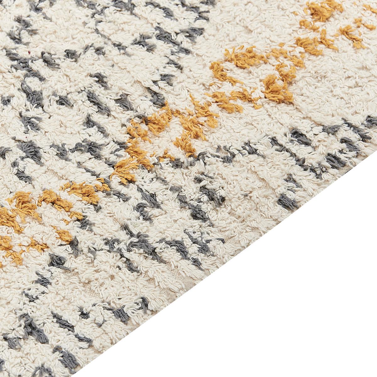 KURZFLOR-TEPPICH Kadapa 200/140 cm - Beige, Textil (140/200cm) - Beliani