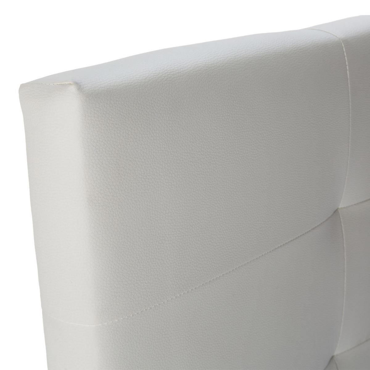 KOPFTEIL 140x60 cm Carla Weiß - Weiß, Fell (8/60/140cm) - VS Venta-stock