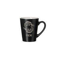 HENKELBECHER FISCHE Cosmic schwarz 350 ml - Schwarz, Keramik (0.35L) - Ritzenhoff Breker
