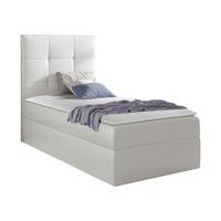 BOXBETT Mini 2, Seite zum Öffnen des Bettkastens: Links - H3 - Weiß, Holz (80/200cm) - MIRJAN24