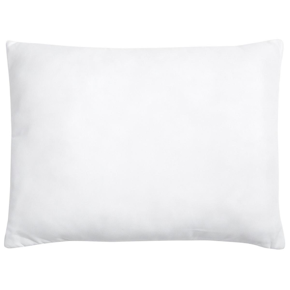 KOPFKISSEN 2er-Set Weiß 50/60 cm Errigal - Weiß, Textil (60/50cm) - Beliani
