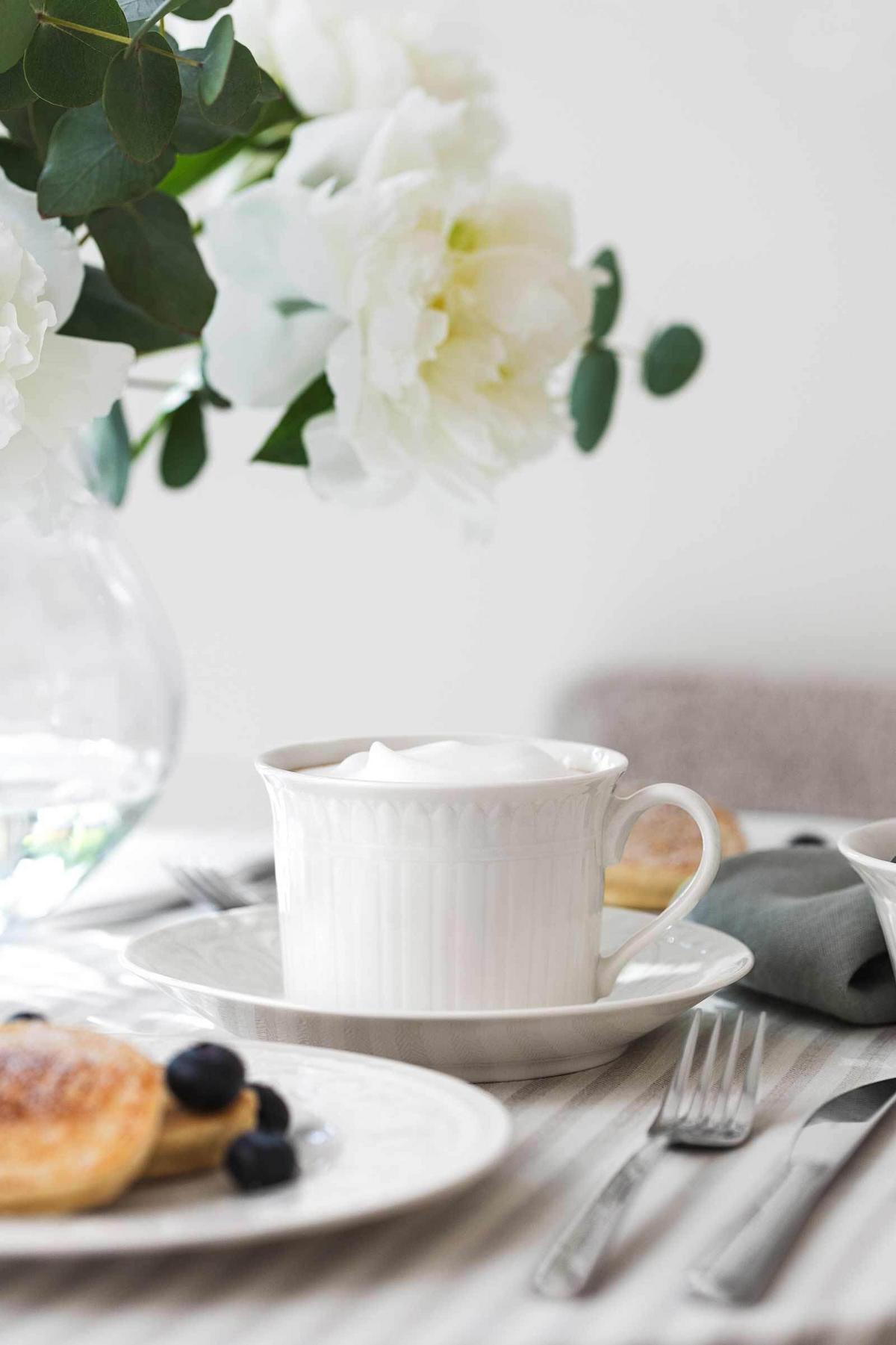 FRÜHSTÜCKS- / SUPPENUNTERTASSE Cellini weiß ø 18 cm 6er Set - Weiß, Keramik (18cm) - Villeroy & Boch