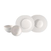STARTER-SET Manufacture Ice weiß 6-tlg. - Weiß, Keramik (2/2/2cm) - Villeroy & Boch