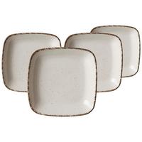SUPPENTELLER Casa beige ø 22 cm 4er Set - Beige, Keramik (22cm) - Ritzenhoff Breker