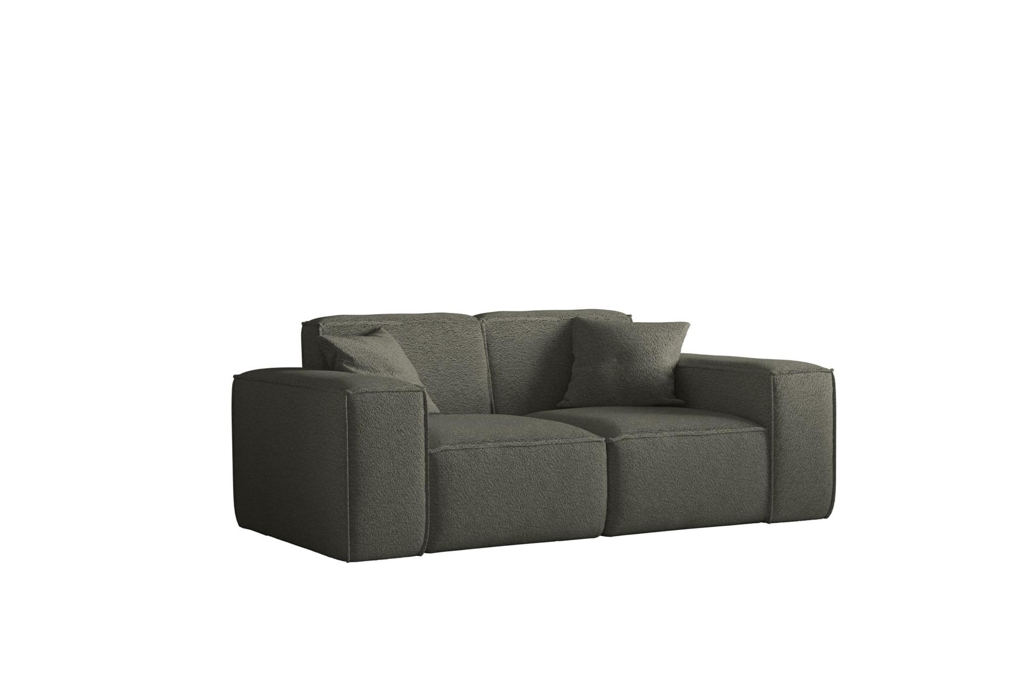 SOFA Celes Premium 2-sitzer Ascot Bukla - Jadegrün, Holzwerkstoff/Textil (186/73/88cm) - Fun Möbel