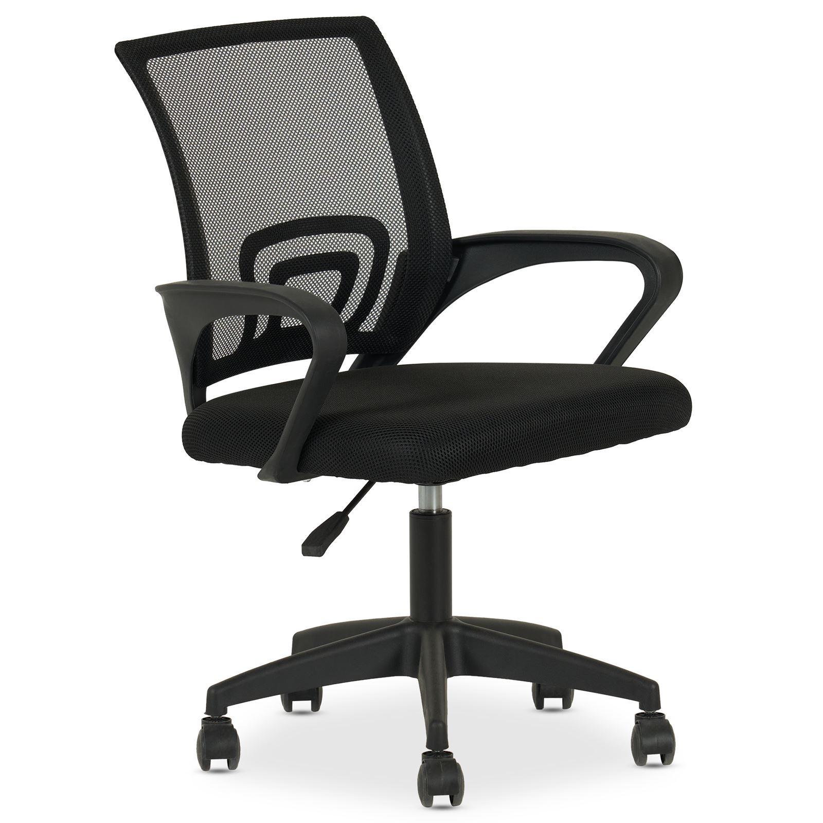 BÜRODREHSTUHL JAKE schwarz - Schwarz, Textil (60/86/53cm) - IDIMEX