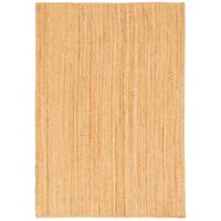 NATURFASER TEPPICH JUTE SALSA UNI - Beige, Textil (140/200cm) - Pergamon