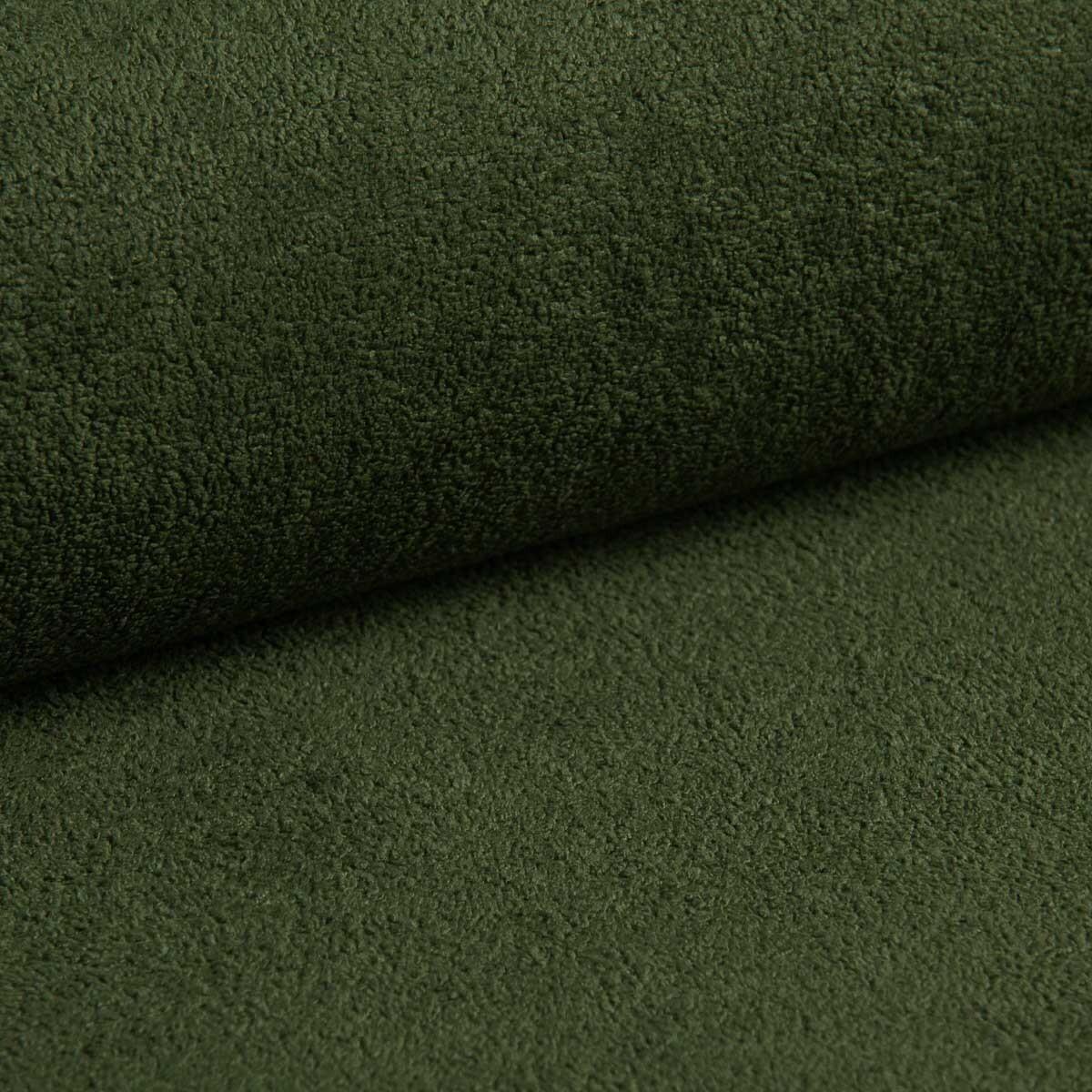 ECKSOFA L Form Ablia Dunkelgrün 267/168/87 cm mit Schlaffunktion R - Schwarz/Grün, Kunststoff/Textil (267/168cm) - AX Living