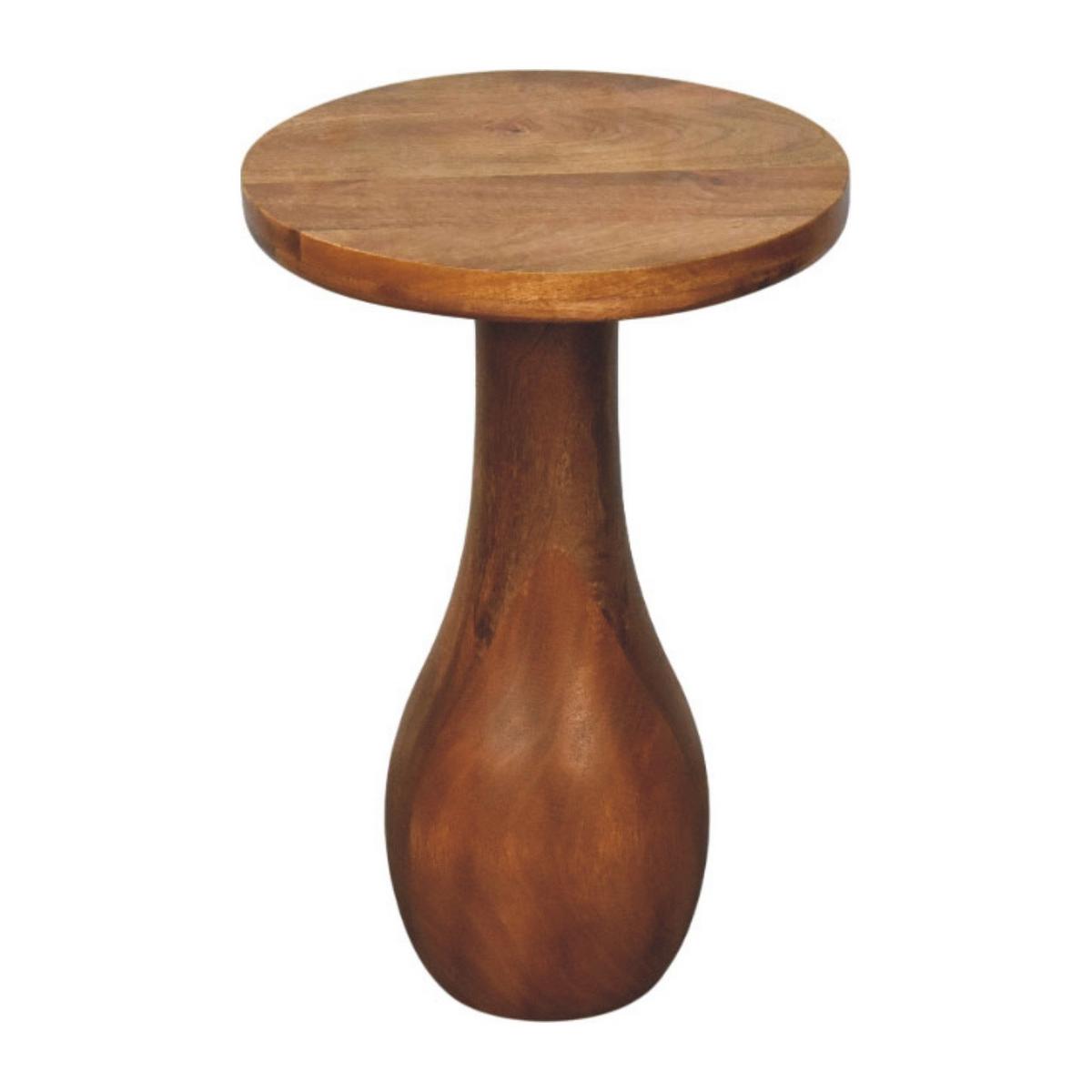 BEISTELLTISCH mit Amber-Eichen-Finish, Platz auf der Tischplatte, braun - Braun, Holz (35/35/52cm) - Artisan Furniture