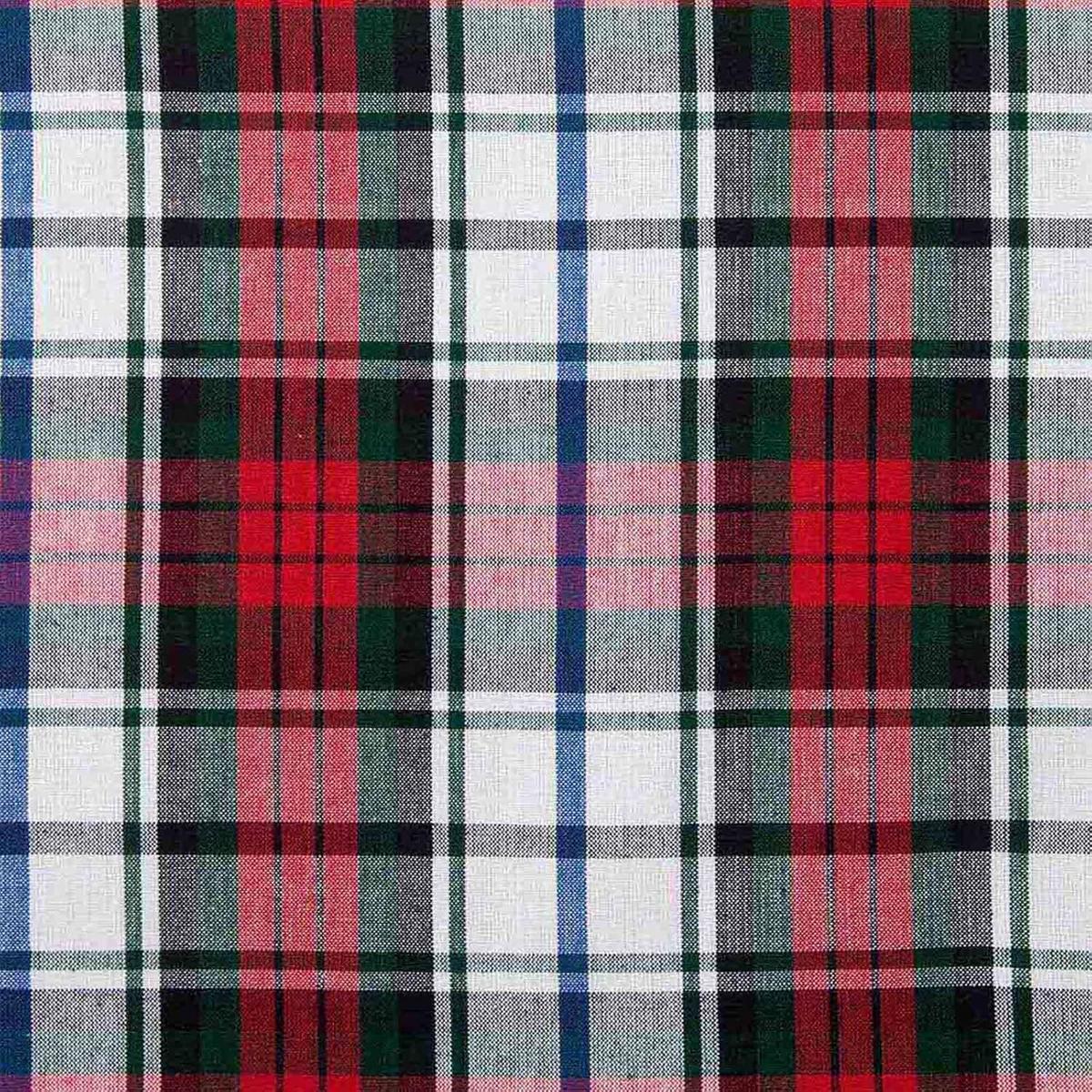 ÖSENVORHANG Schottenkaro Macduff blickdicht 2er-Set, 137/182 cm - Blau/Rot, Textil (137/182cm) - Homescapes