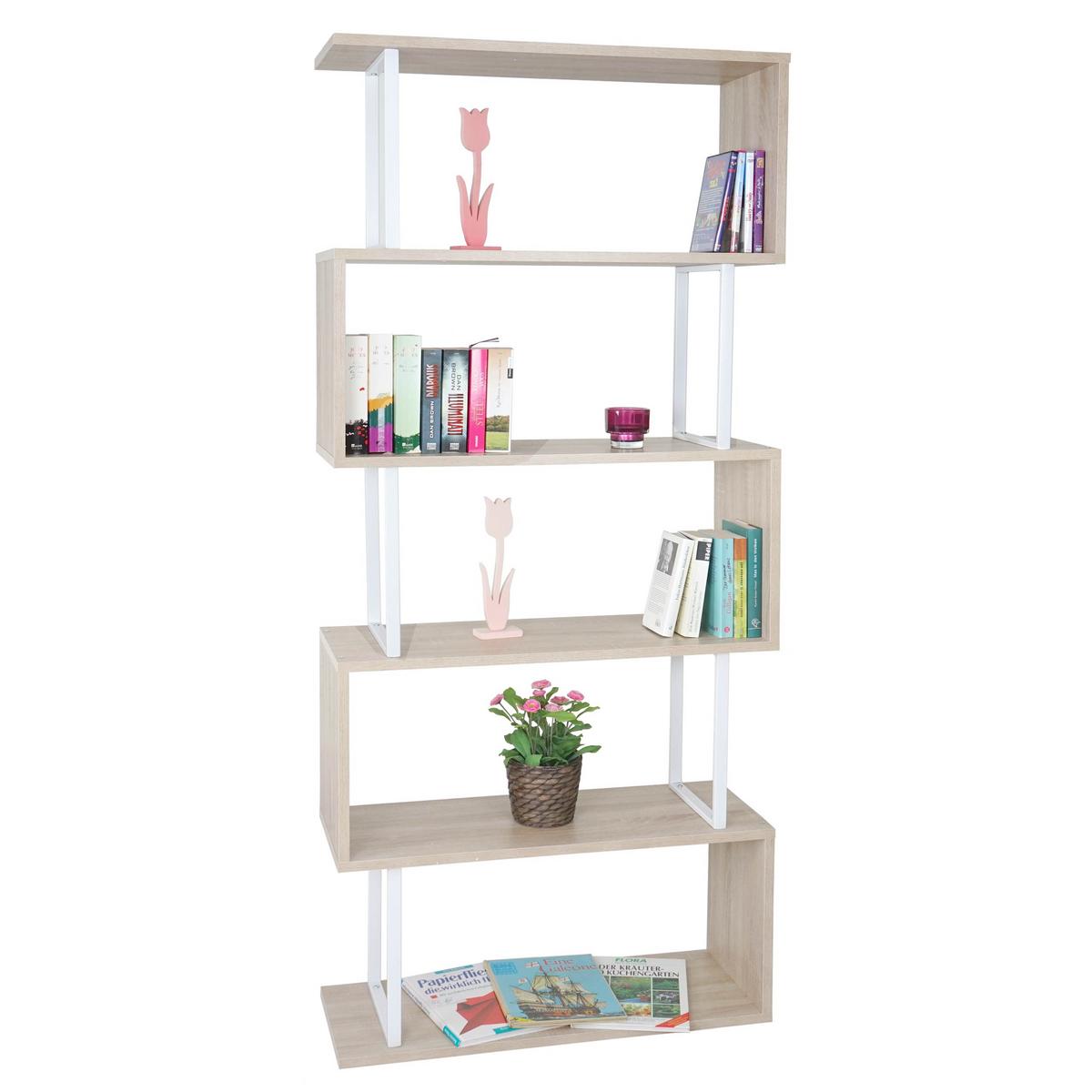 BÜCHERREGAL Eiche Dekor - Eichefarben, Holzwerkstoff (80/183/30cm) - MCW