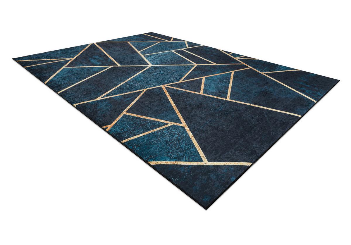 TEPPICH Andre 120/170 cm - Blau, Textil (120/170cm) - rugsX