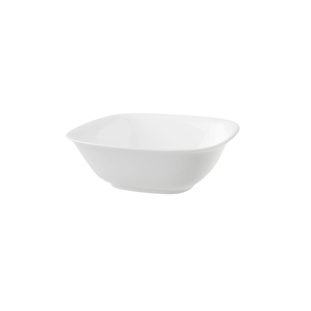 SCHÜSSEL Royal weiß 17 x 17 cm - Weiß, Keramik (17.4cm) - Villeroy & Boch