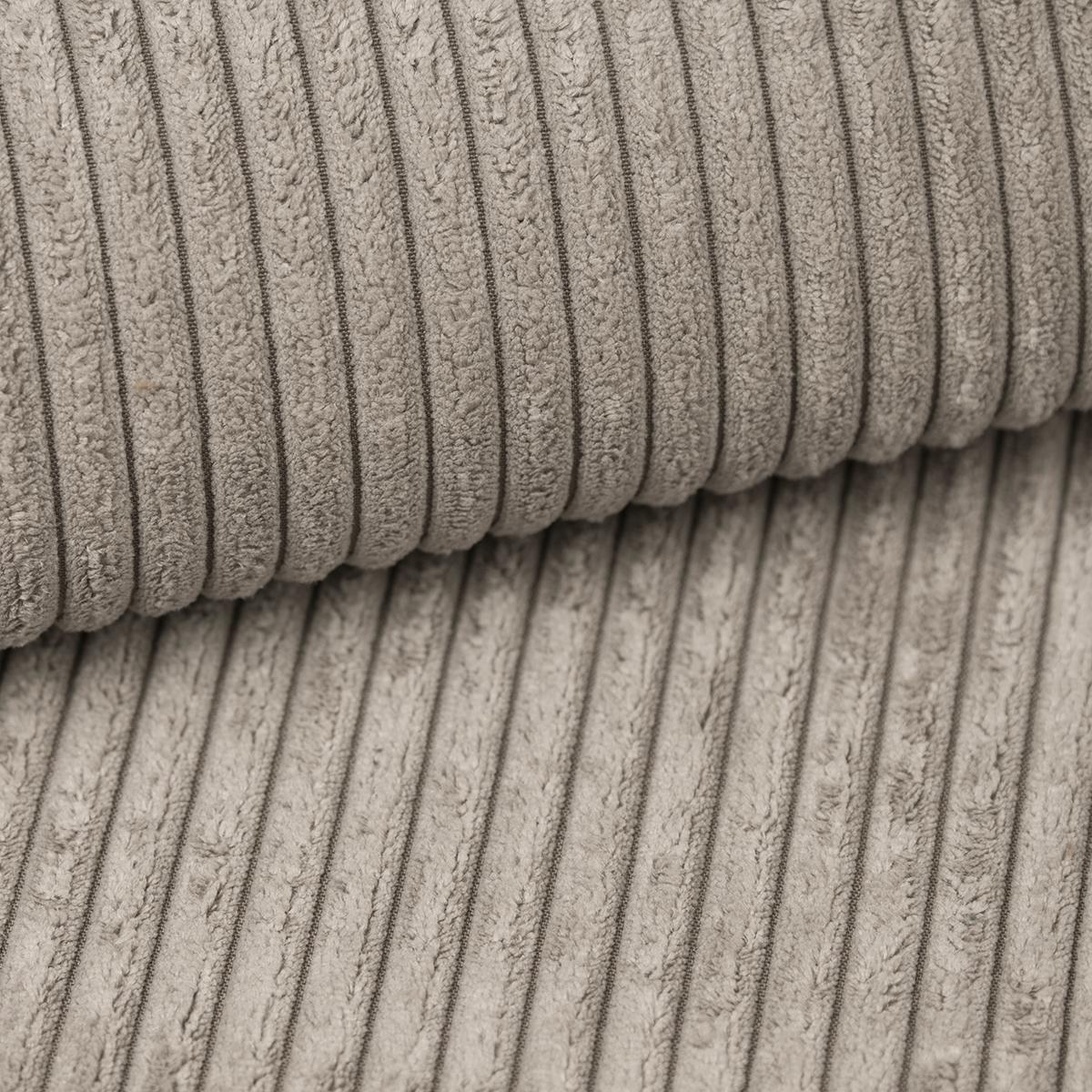 BETTSOFA MOSINE Beige Kordstoff mit Schlaffunktion - Beige, Textil (281/87/98cm) - MASSENO