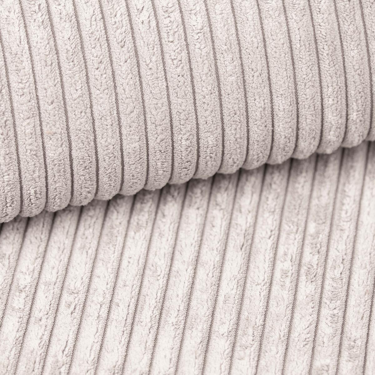SESSEL grau-beige Cord, Loungesessel 120 cm, Wohnzimmersessel mit Wellenfederung - Beige/Schwarz, Holzwerkstoff/Kunststoff (120/92/112cm) - Inn.Furn