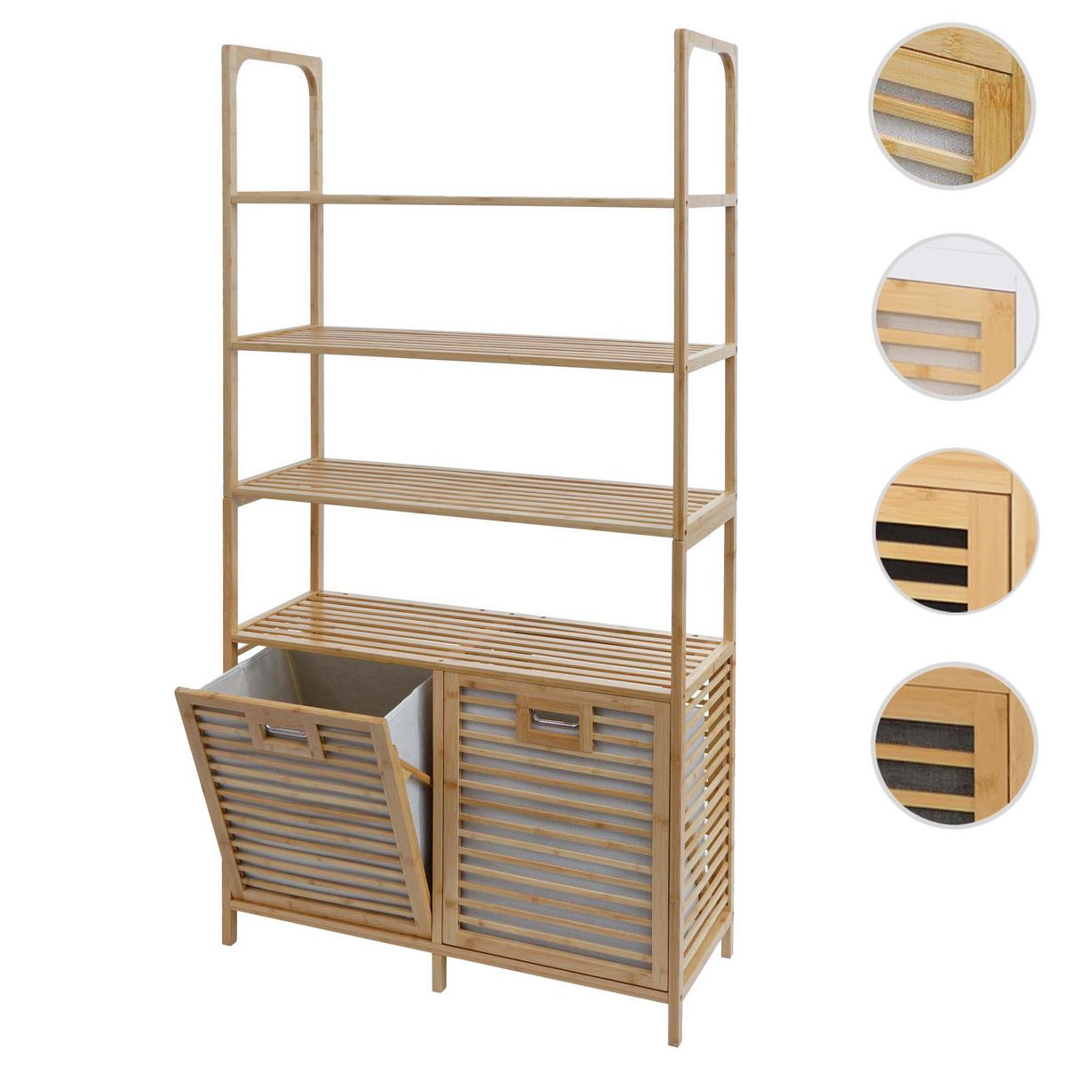 BADEZIMMERSCHRANK Braun - Braun, Holz (81/168/33cm) - MCW