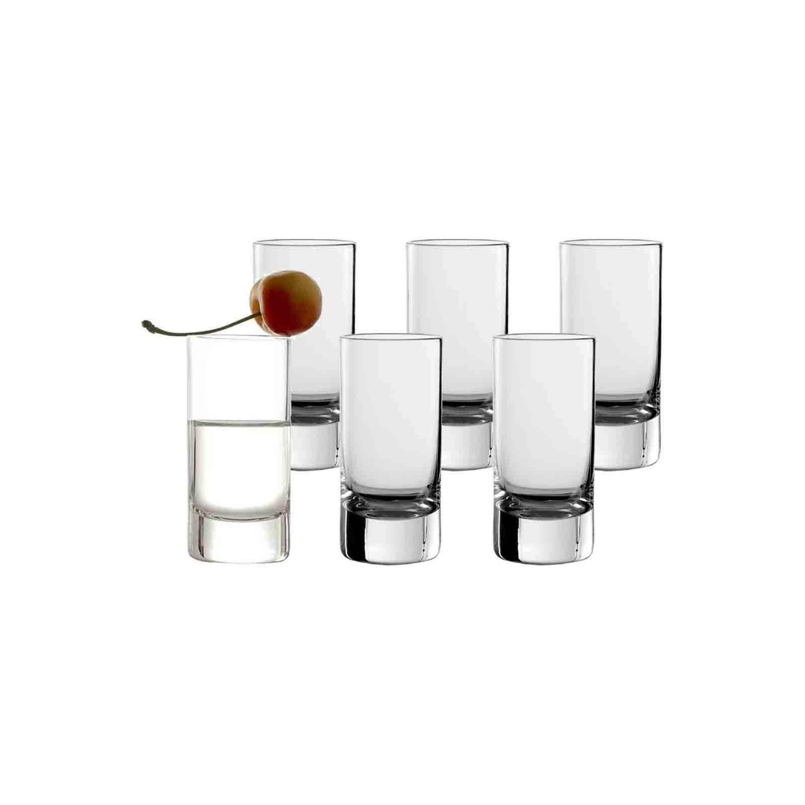 SCHNAPSGLÄSER New York Bar transparent 55 ml 6er Set - Transparent, Glas (0.055L) - Stölzle Lausitz