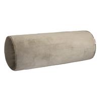 NACKENROLLENHÜLLE Samt&Sonders taupe 40/15 cm - Taupe, Textil (15/40cm) - beties Heimtextil