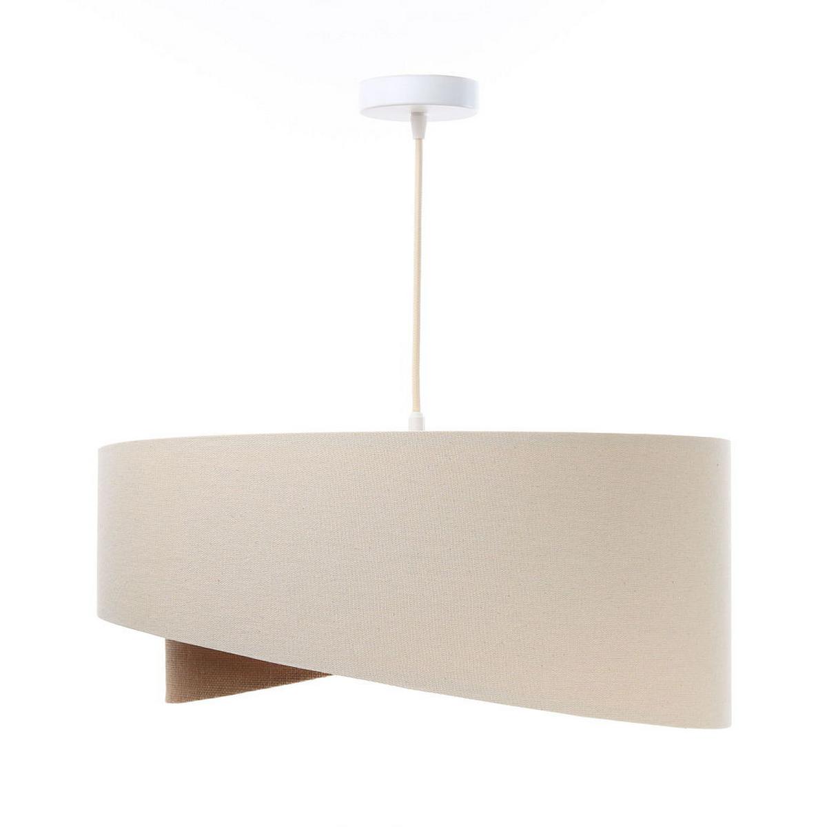HÄNGELEUCHTE Grau 50/23 cm - Grau, Kunststoff (50/1/23cm) - ONZENO