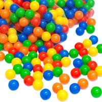 BÄLLEBAD-BÄLLE 50 Stück, bunt, 5,5 cm - Multicolor, Kunststoff (5.5/5.5/5.5cm) - Littletom