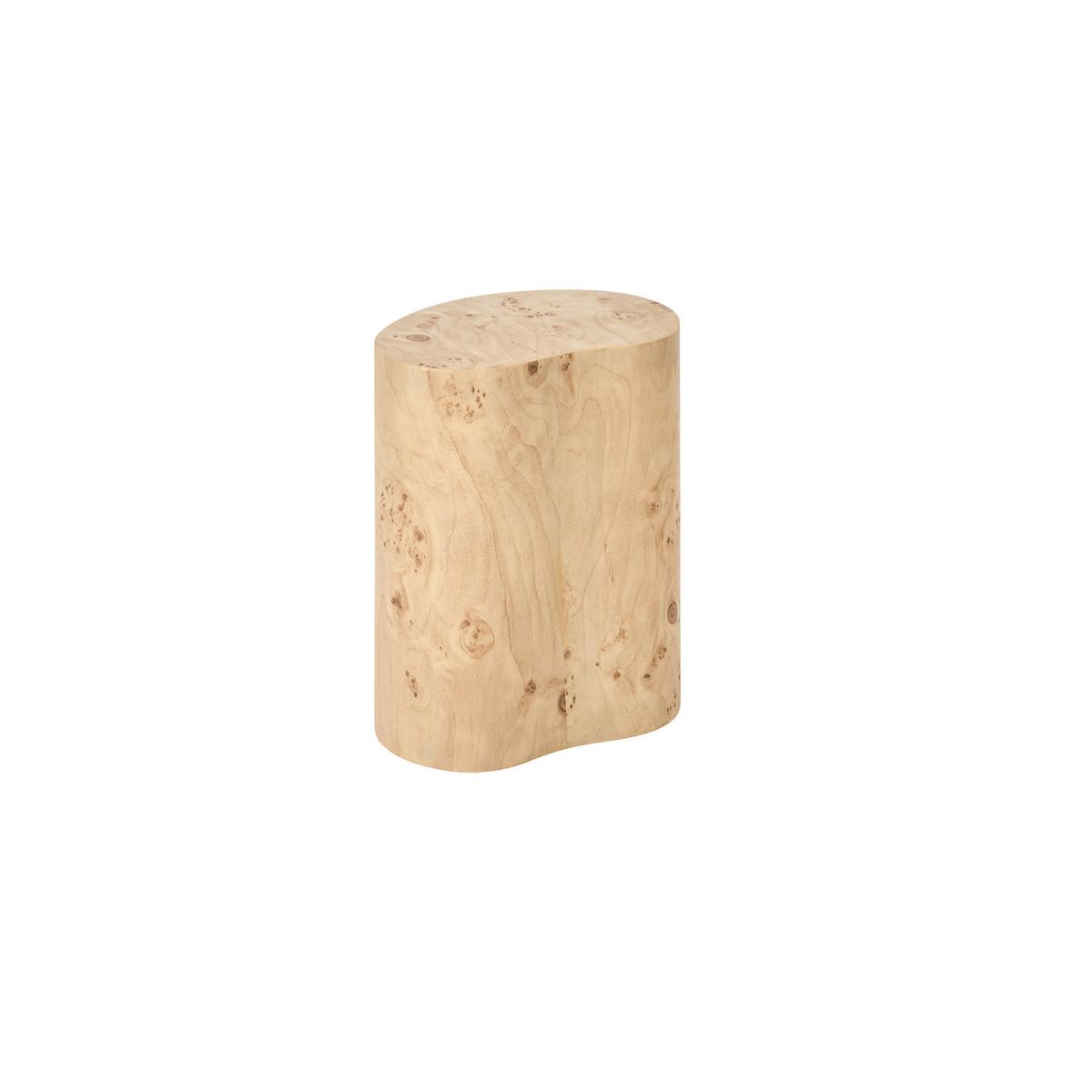 COUCHTISCH 2er-Set Wurzelholz Optik - Braun, Holzwerkstoff (24/35/45cm) - Beliani