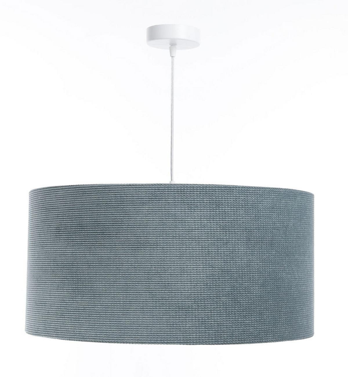 HÄNGELEUCHTE Blau 40/20 cm - Blau/Silberfarben, Kunststoff (40/0.4/20cm) - ONZENO