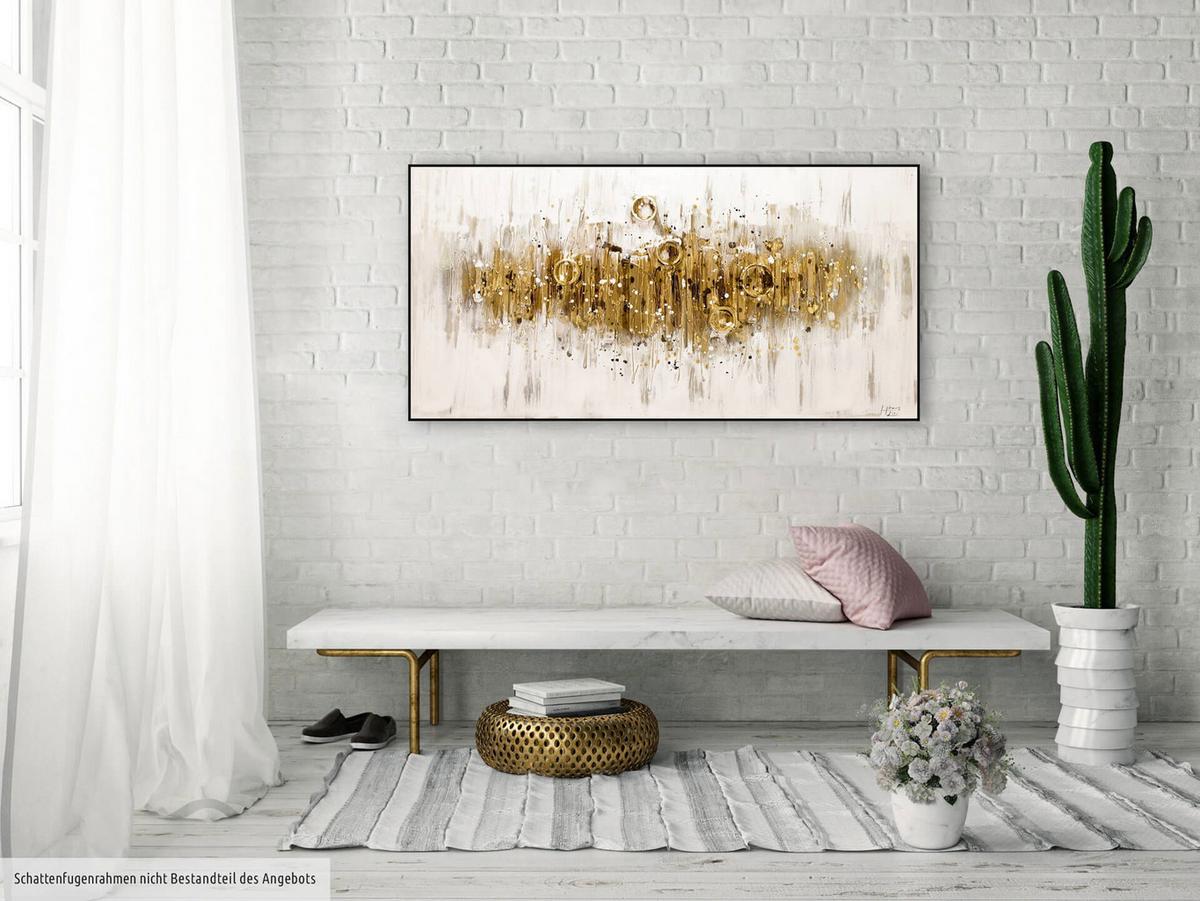 ÖLGEMÄLDE 120/60 cm - Braun, Holz/Textil (120/60cm) - KUNSTLOFT