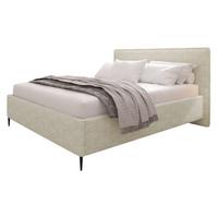 POLSTERBETT Puretta - Schwarz/Naturfarben, Holzwerkstoff/Textil (160/200cm) - MIRJAN24