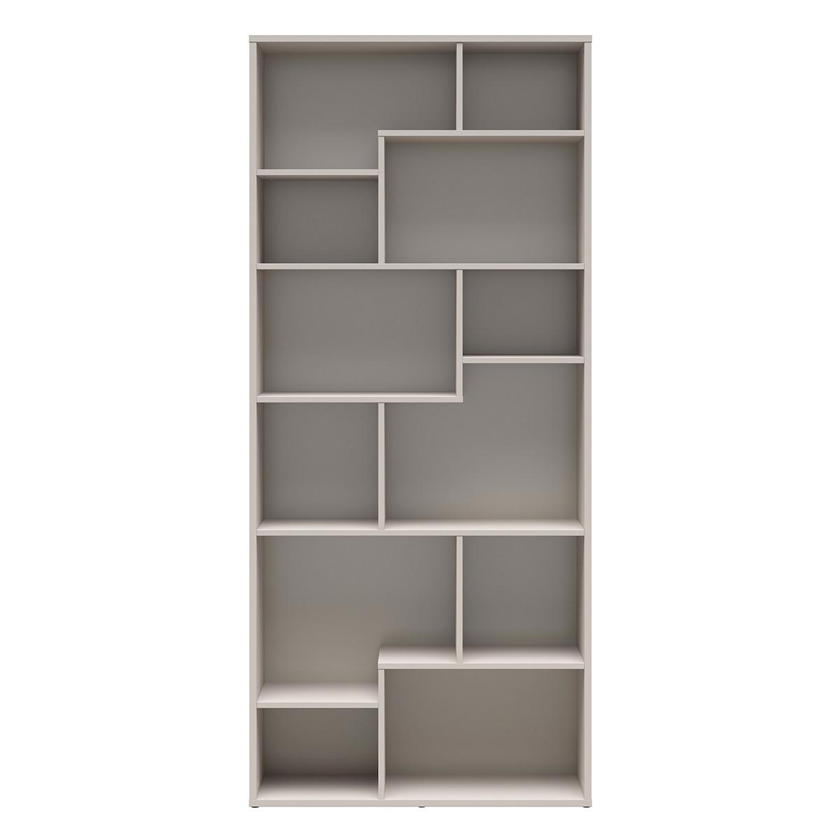 BÜCHERREGAL Edwin Kaschmir - Beige, Holzwerkstoff (87.5/197.5/33.5cm) - Petits-meubles
