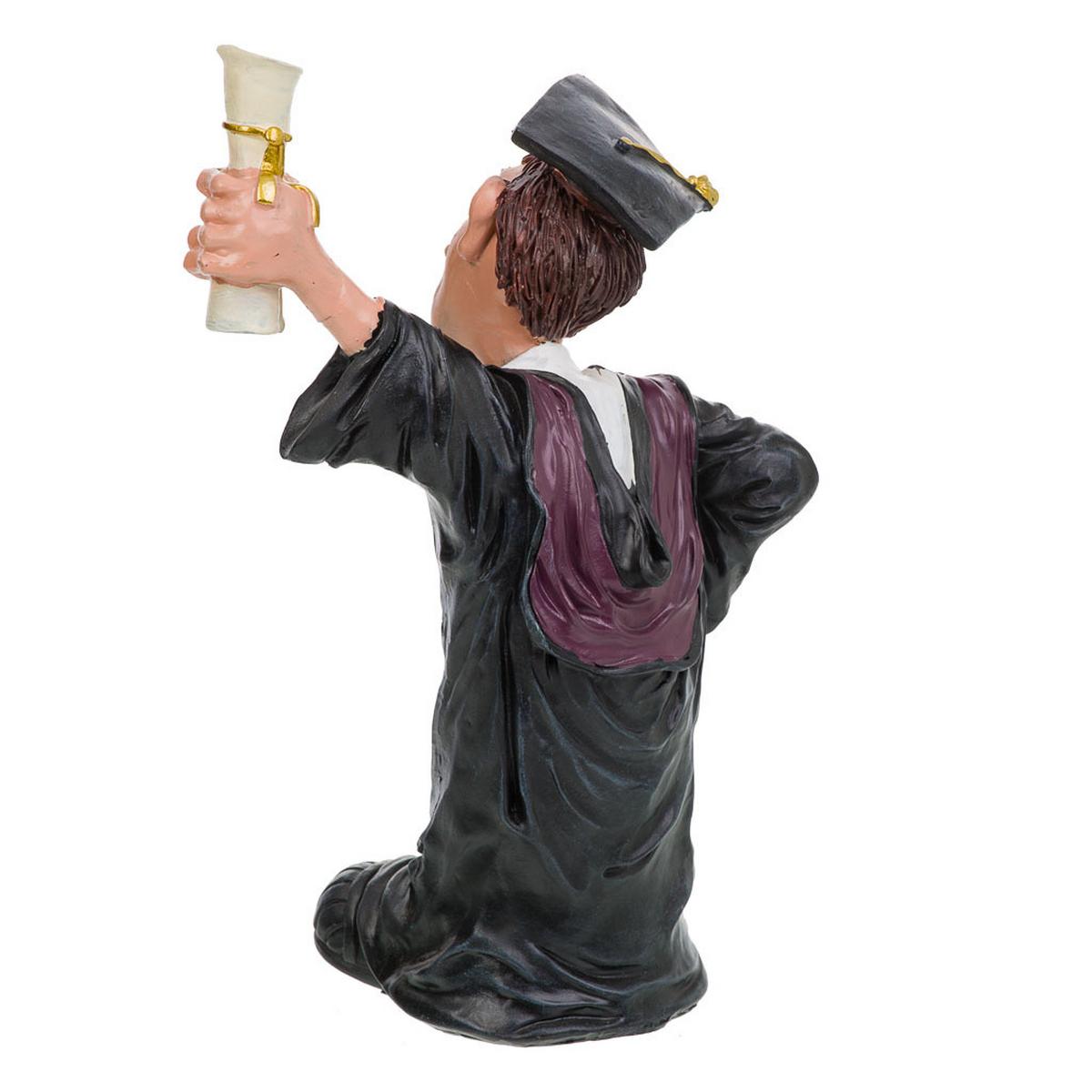 DEKORATIVE FIGUR, 16x11x25cm - Multicolor, Stein (15.5/25/11cm) - Wanderlust
