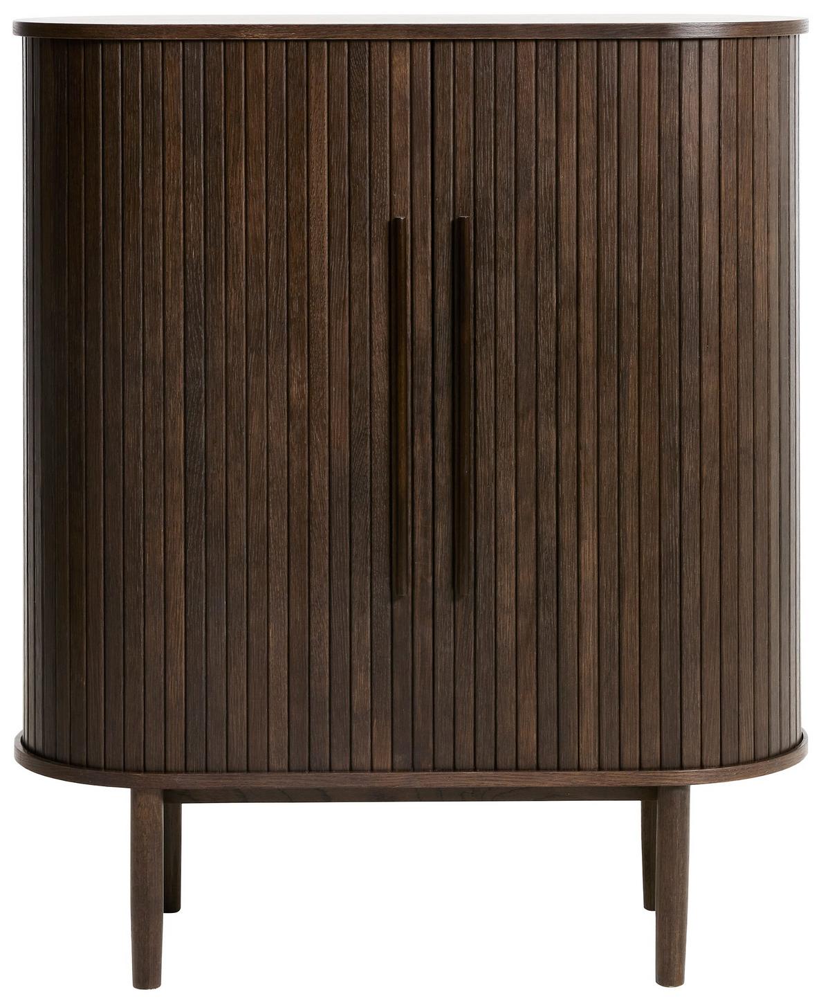 HIGHBOARD Meta 1-türig 100 cm - Hellbraun/Beige, Holz/Holzwerkstoff (100/118/40cm) - Selsey