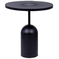 TISCH aus Metall, 41x45cm - Schwarz, Metall (40.5/40.5/45cm) - Wanderlust