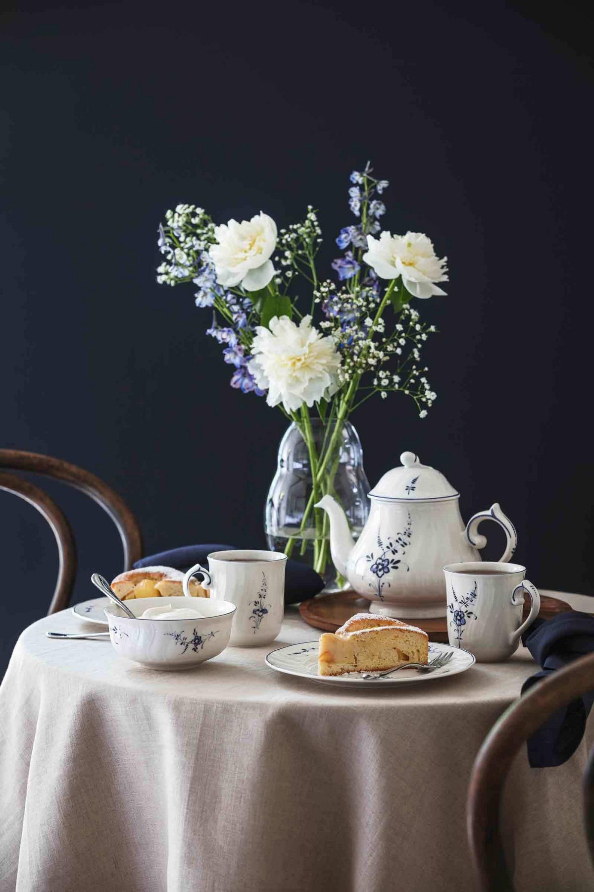 TEEUNTERTASSEN Vieux Luxembourg weiß-blau ø 15,8 cm 6er Set - Blau/Weiß, Keramik (15.8cm) - Villeroy & Boch