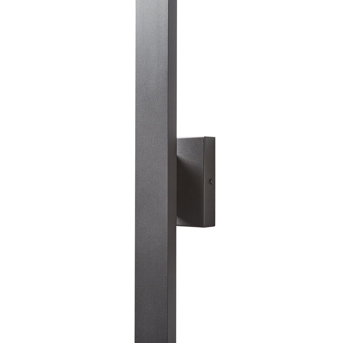AUSSENWANDLEUCHTE Melgam 13/7/89 cm - Schwarz, Metall (7/89/13cm) - Beliani