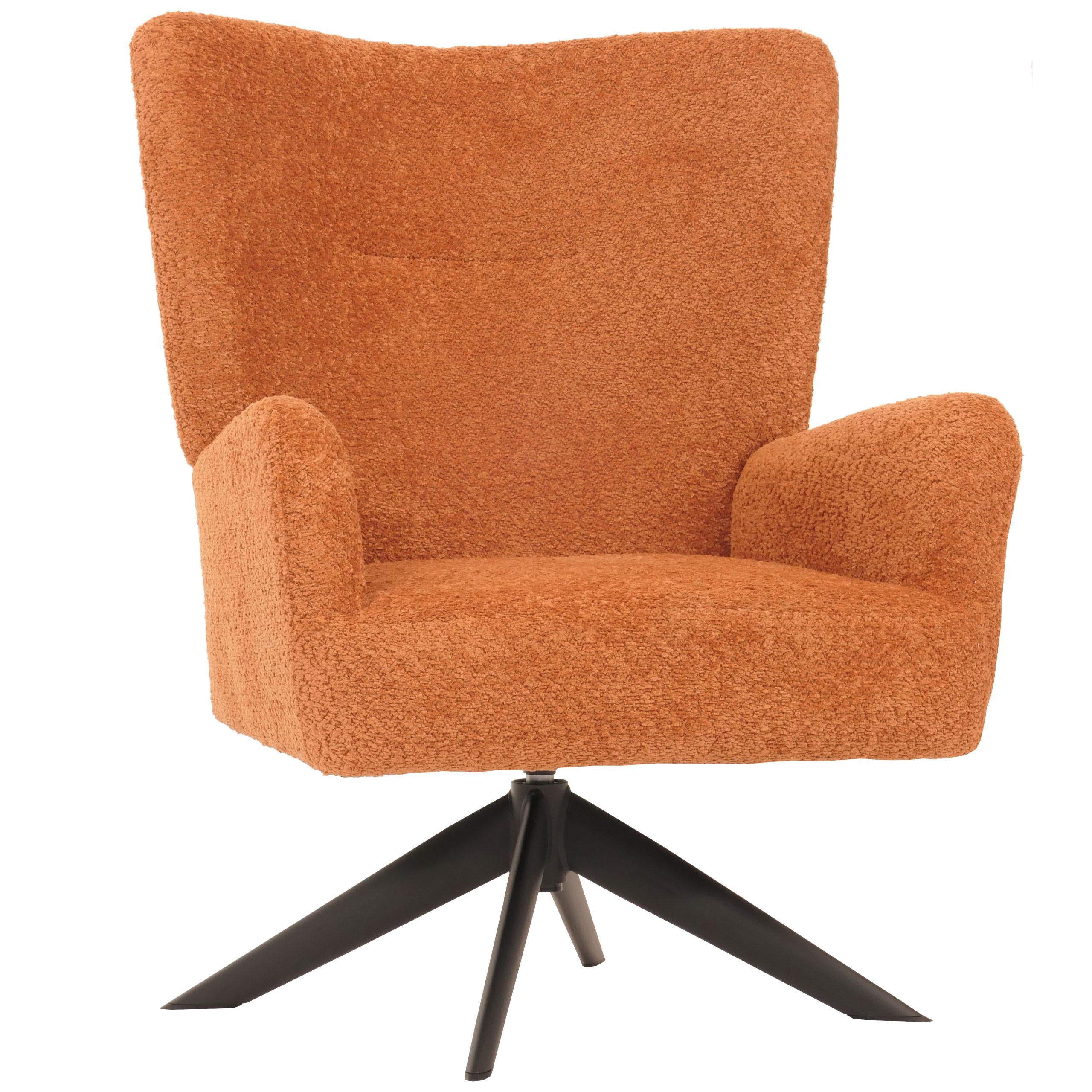 LOUNGE-SESSEL Orange - Orange, Textil (75/99/74cm) - MCW