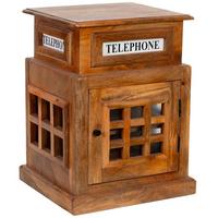 WEINREGAL, braun, 51x38x71cm - Braun, Holz (51/71/38cm) - Wanderlust