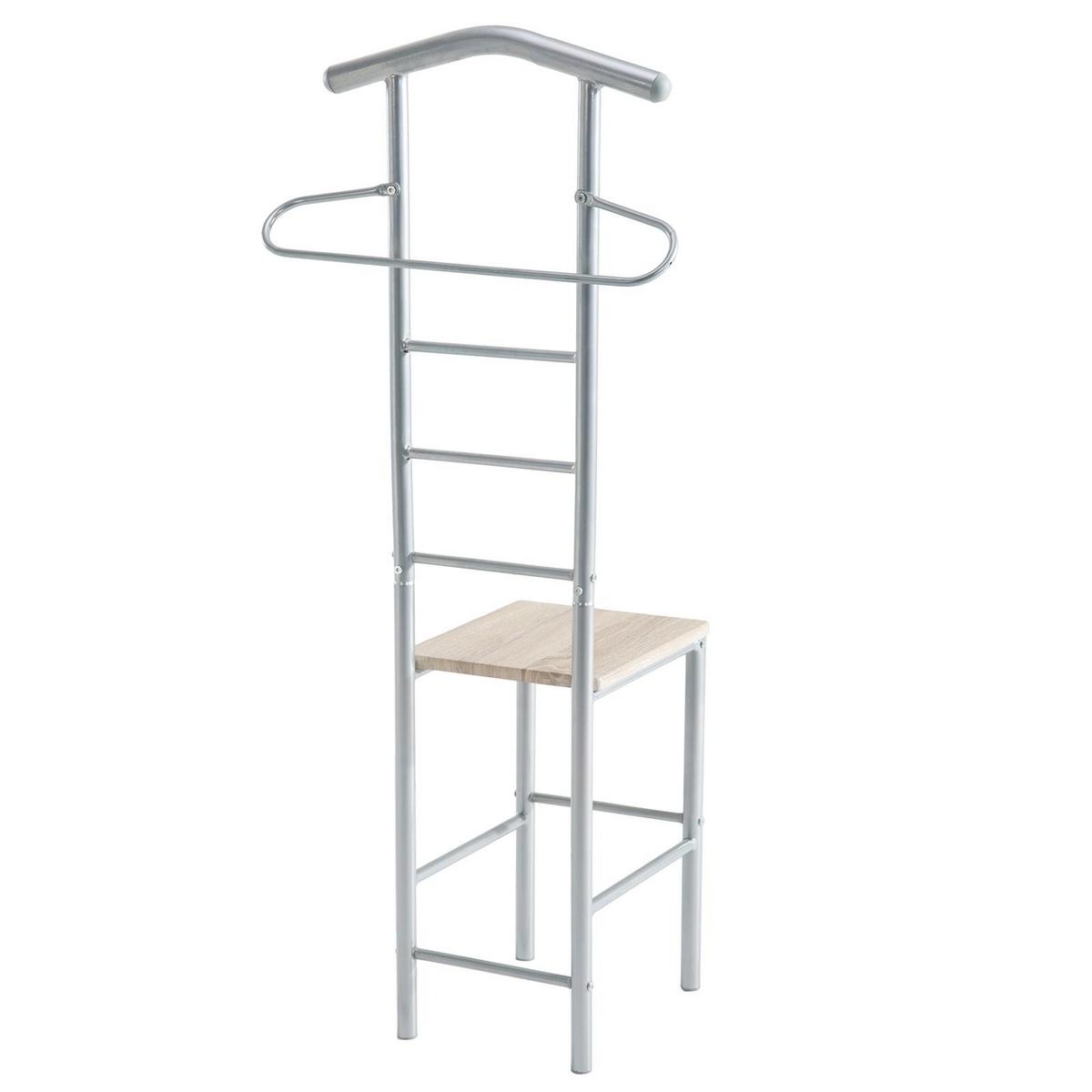 HERRENDIENER JIVO Sonoma Eiche - Sonoma Eiche, Metall (53/121/47cm) - CARO-Möbel