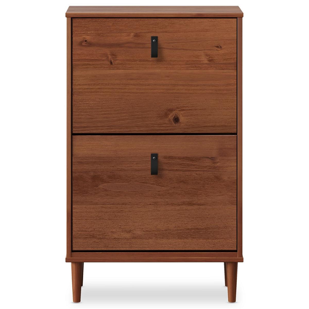 SCHUHKIPPER MIKKA Kastanie - Kastanienfarben, Holz (59/96/25cm) - IDIMEX