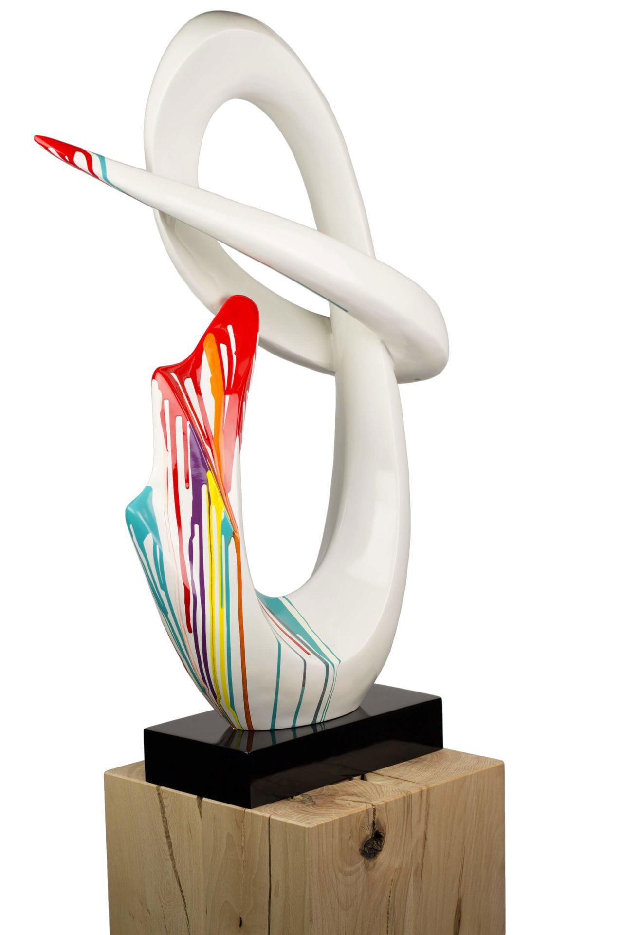 SKULPTUR Weiß 50/79 cm - Weiß, Stein (7/79/20cm) - KUNSTLOFT