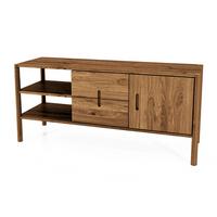 KOMMODE INA Wildeiche - Alteiche, Holz (142/64/46cm) - byoak