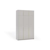 DREHTÜRENSCHRANK AMARA 148/250/58cm 3-türig Kaschmir - Kaschmir, Holzwerkstoff (148/250/58cm) - MASSENO