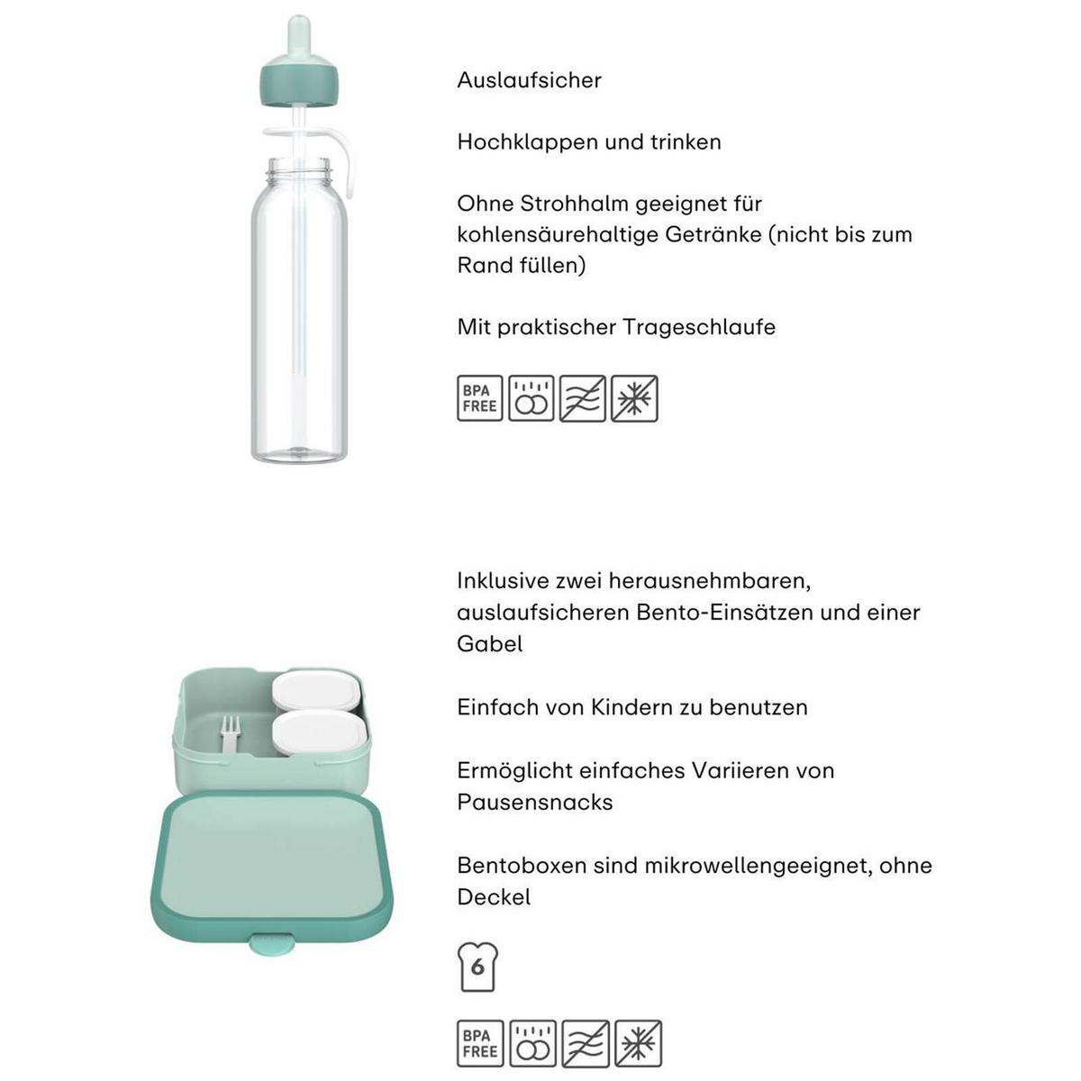 LUNCHSET XL Campus (2025) Cool Pink 2-tlg. - Pink, Kunststoff (2/2/2cm) - Mepal