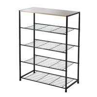 SCHUHREGAL 5-stufig 63/30/83 cm - Apfelbaumfarben, Holzwerkstoff (30/83/63cm) - Calicosy