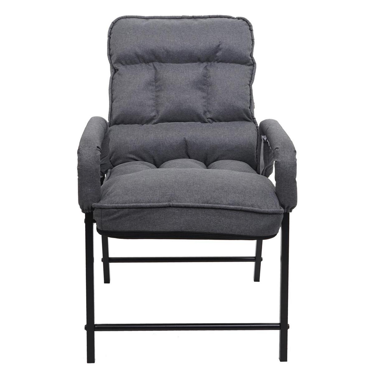 ESSZIMMERSTUHL Grau - Dunkelgrau/Grau, Textil (57/96/111cm) - MCW
