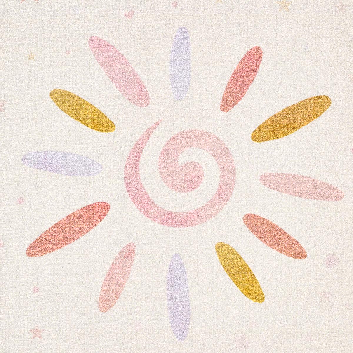 SPIELTEPPICH TRAUN in Creme, floral, 160 x 230 cm - Beige, Textil (230/160cm) - KADIMA DESIGN