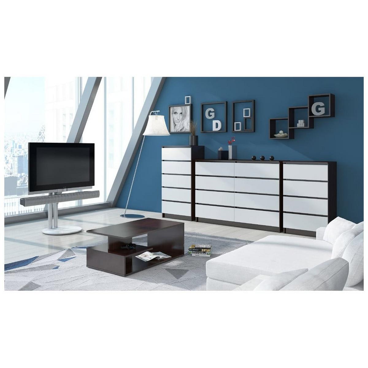WANDREGAL Dunkelbraun 25/25/15 - Dunkelbraun, Holzwerkstoff (25/25/15cm) - RAUMHIRSCH FURNITURE