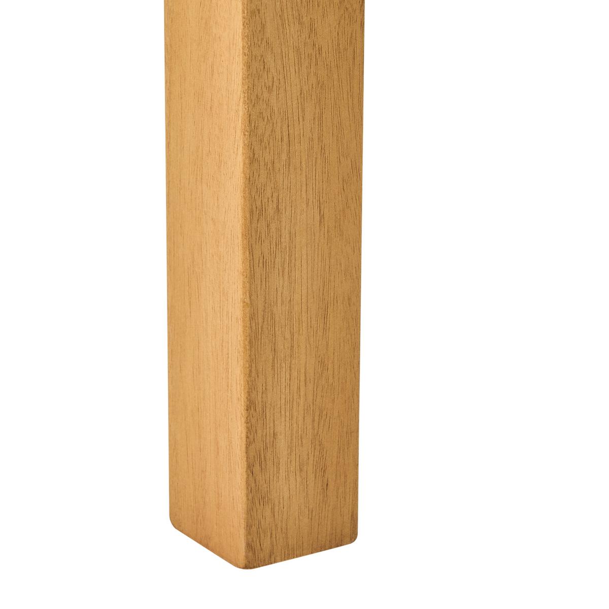 ESSZIMMERSTUHL 2er-Set Naturfarben Andes - Beige/Naturfarben, Naturmaterialien (43/105/50cm) - Beliani
